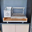 Churrasqueira Parrilla Argentina em Inox 2 Grelhas para Bancada Platinum