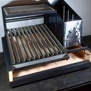 Churrasqueira Parrilla Argentina em Inox 2 Grelhas para Bancada Platinum