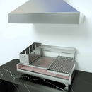 Churrasqueira Parrilla Argentina e Uruguaia 3 Grelhas para Bancada Platinum