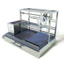 Churrasqueira Parrilla Argentina e Uruguaia de Elevação para Bancada