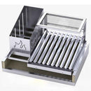 Churrasqueira Parrilla Argentina em Inox 2 Grelhas para Bancada Platinum