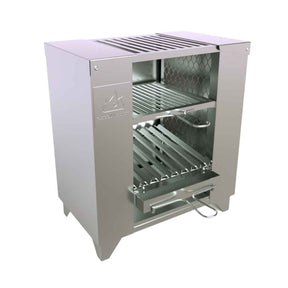 Churrasqueira Parrilla para Apartamento sem Fumaça Aço Inox 304