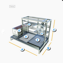 Churrasqueira Parrilla Argentina e Uruguaia de Elevação sem Porta - Modelo Alvenaria
