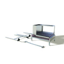 Churrasqueira Parrilla Argentina Móvel Inox Portátil