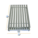 1/2 GRELHA ARGENTINA